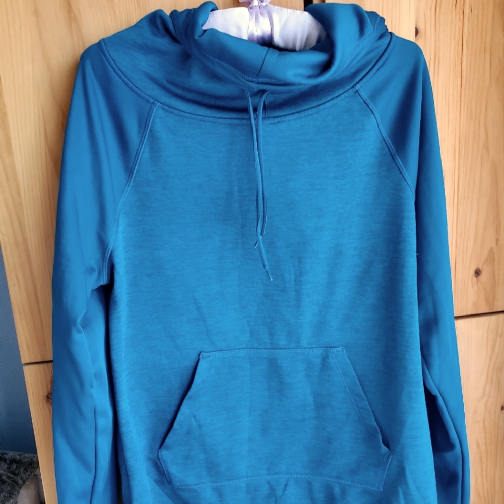 Champion Duo Dry Women's Teal Hoodie size Medium